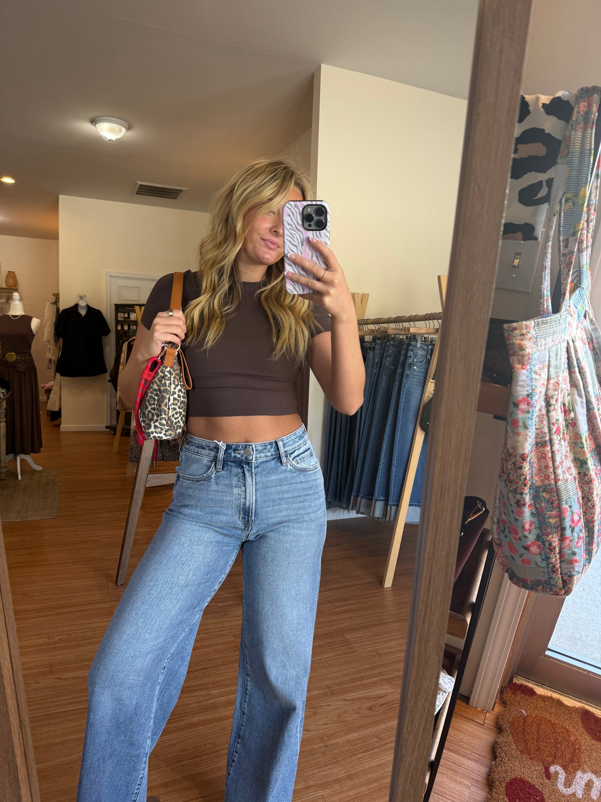 The Cocoa Edit Cropped Tee
