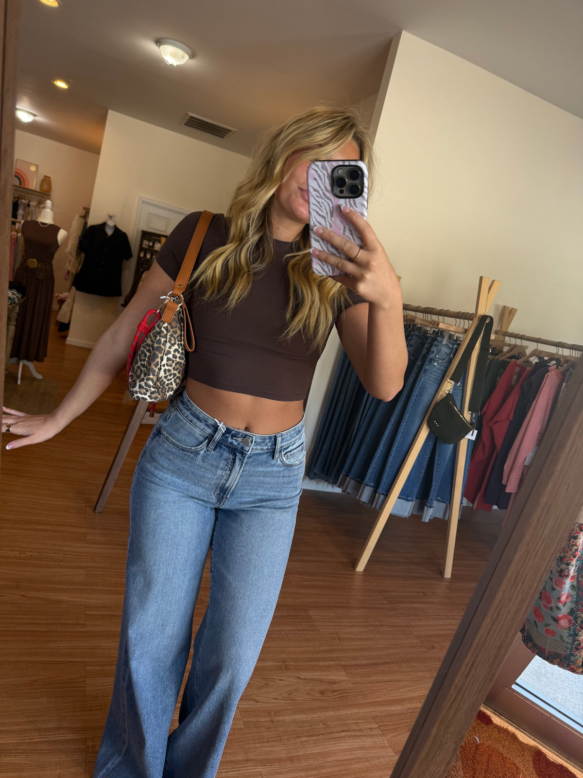 The Cocoa Edit Cropped Tee