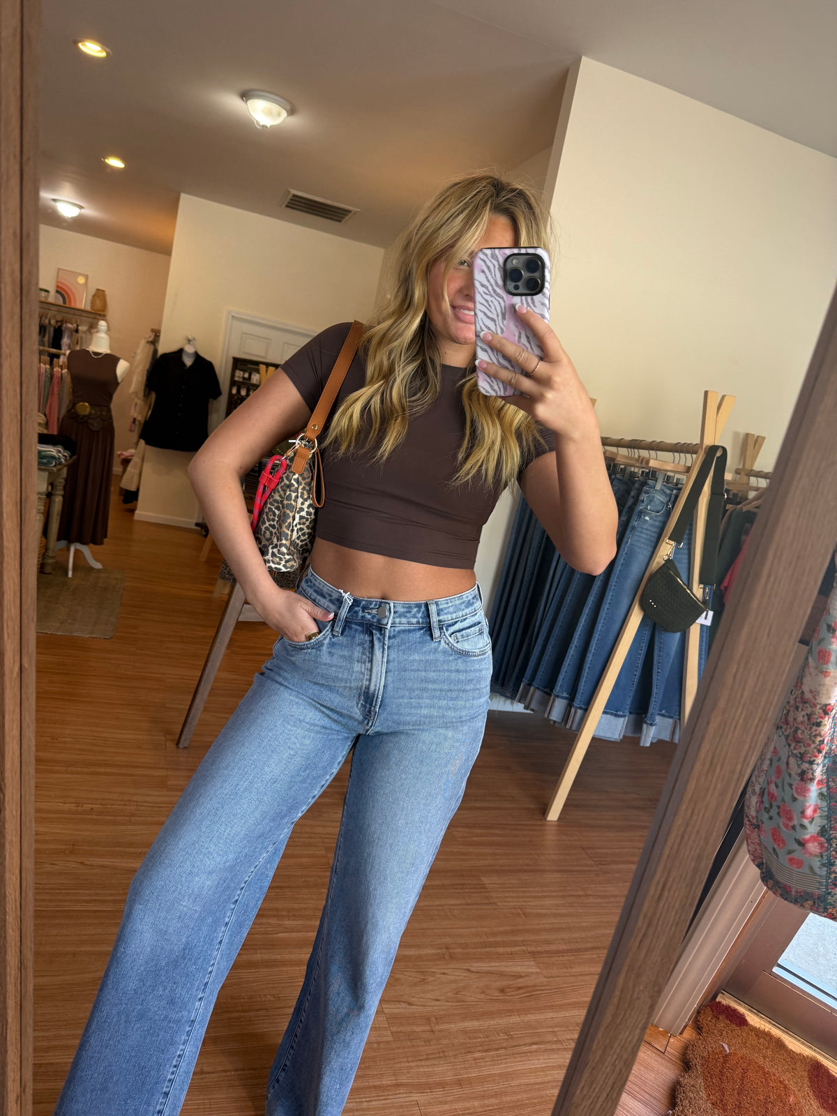 The Cocoa Edit Cropped Tee