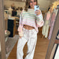 Limeade Stripe Sweater