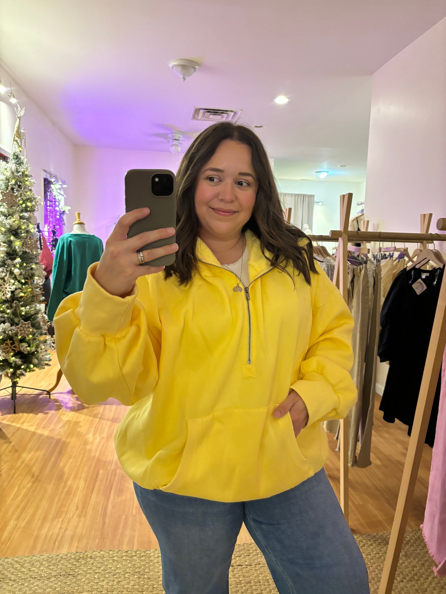 Finish Line Half Zip Hoodie