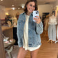 Denim Swing Jacket