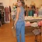 Anchored Top in Navy