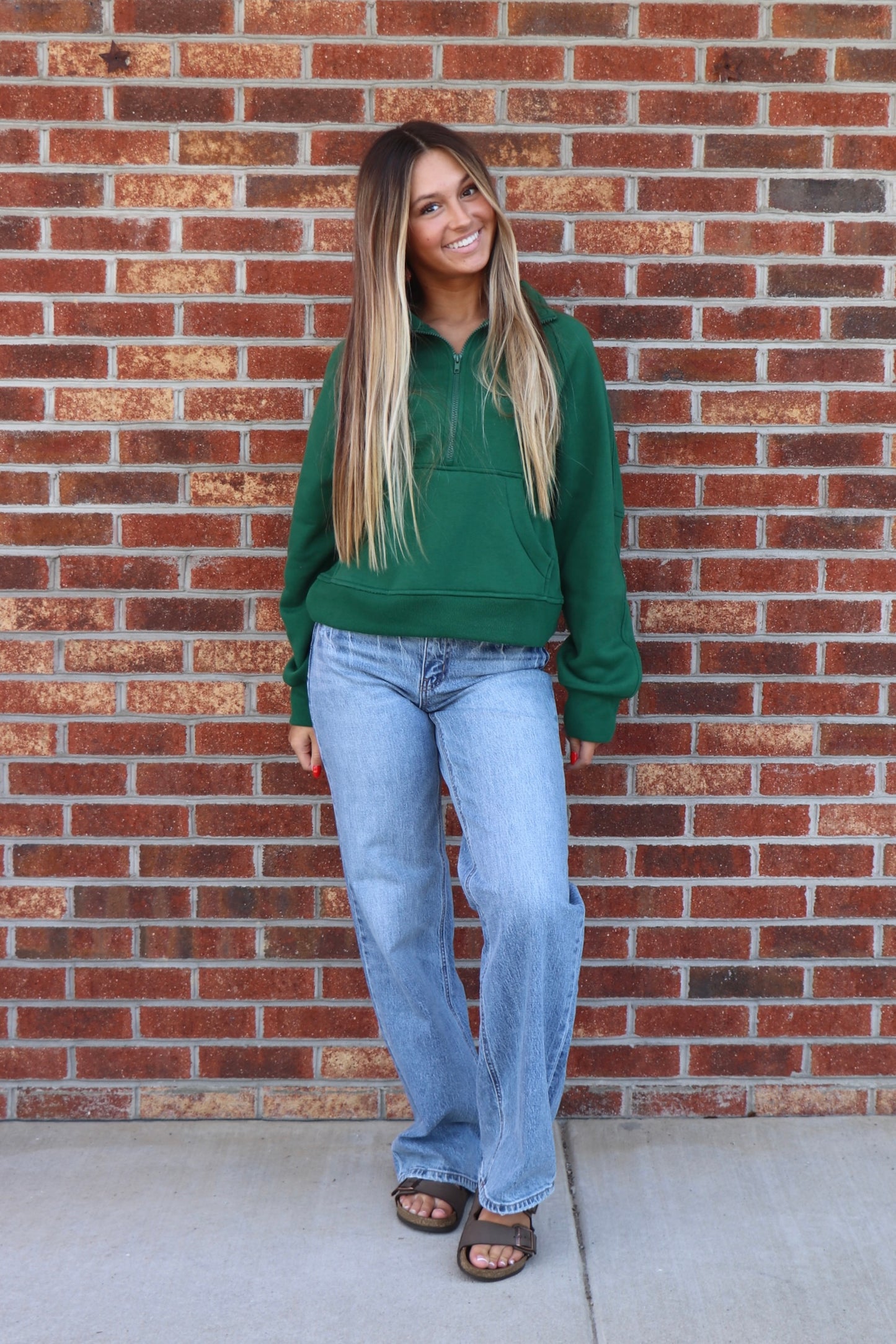 Kanga Sweatshirt in Green
