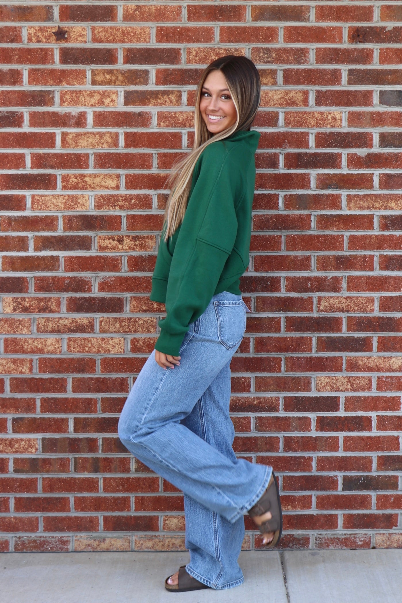 Kanga Sweatshirt in Green