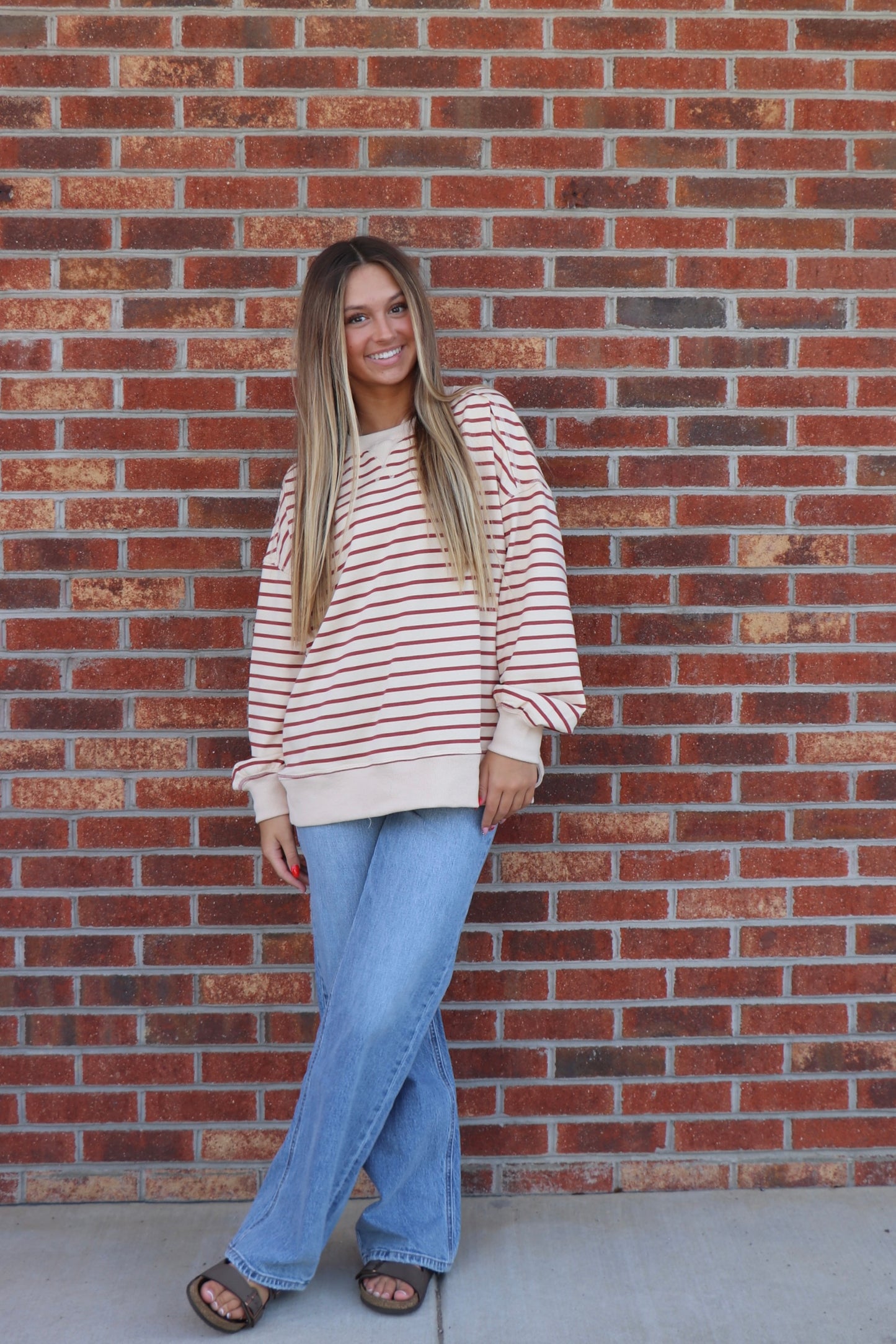 Comfy Stripes Top