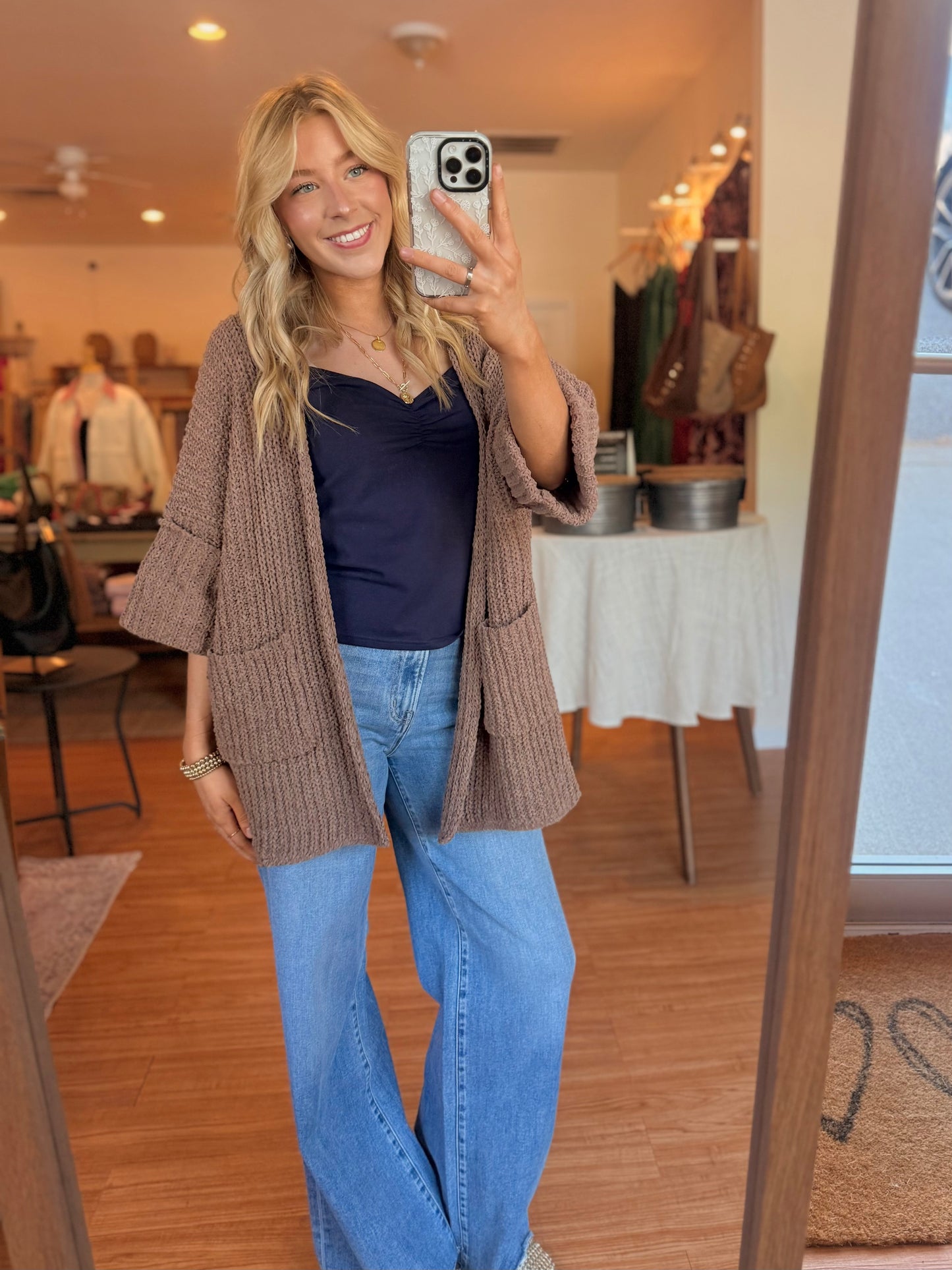 The Espresso Cardigan