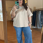 Edge of the Ocean Plus Size Top