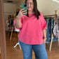 Edge of the Ocean Plus Size Top