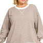 Easy Does It Striped Plus Size Pullover
