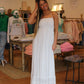 Ocean Breeze Dress- White