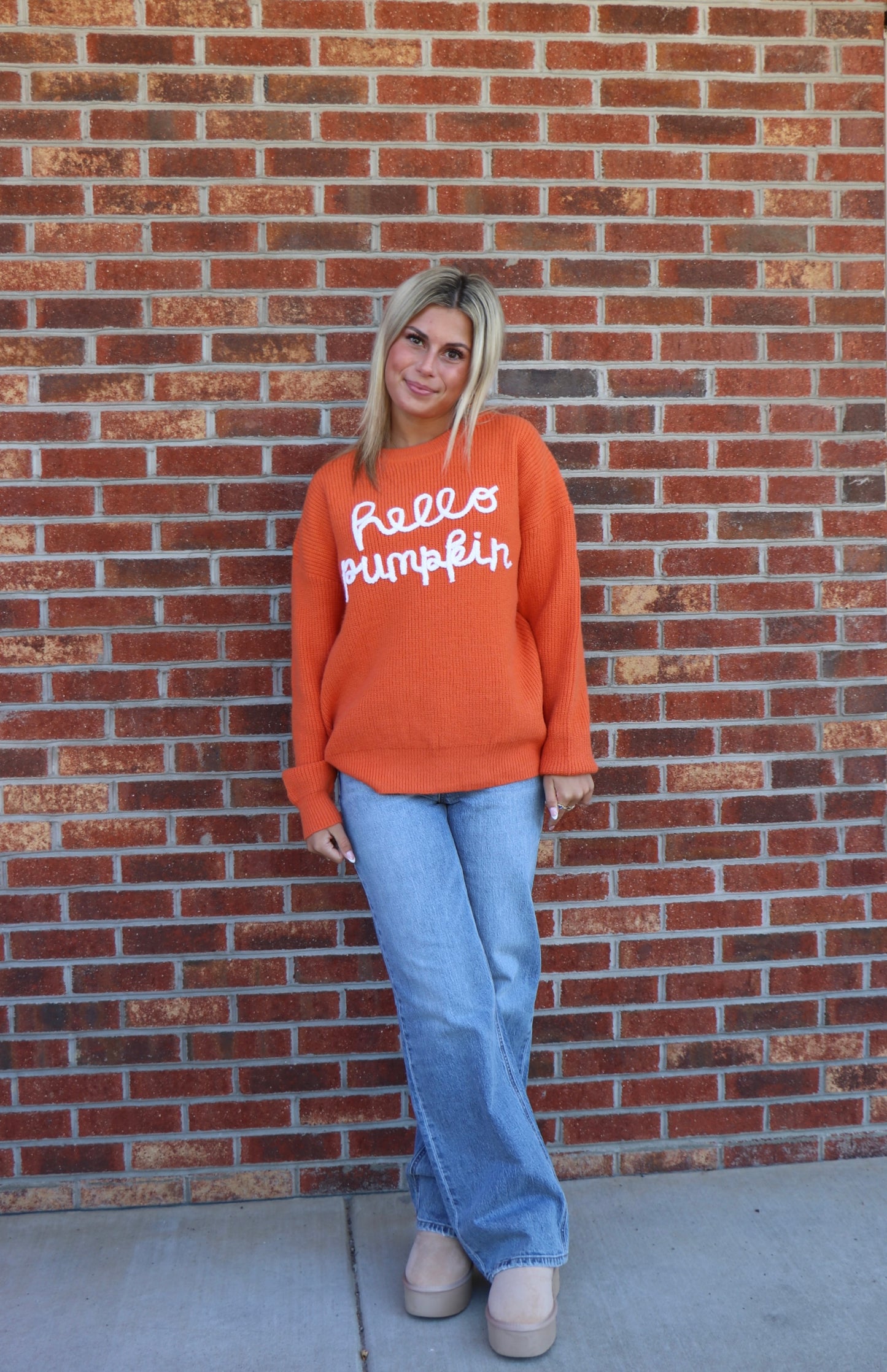 Hello Pumpkin Sweater