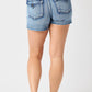 Judy Blue Mid-Rise Pocket Denim Shorts