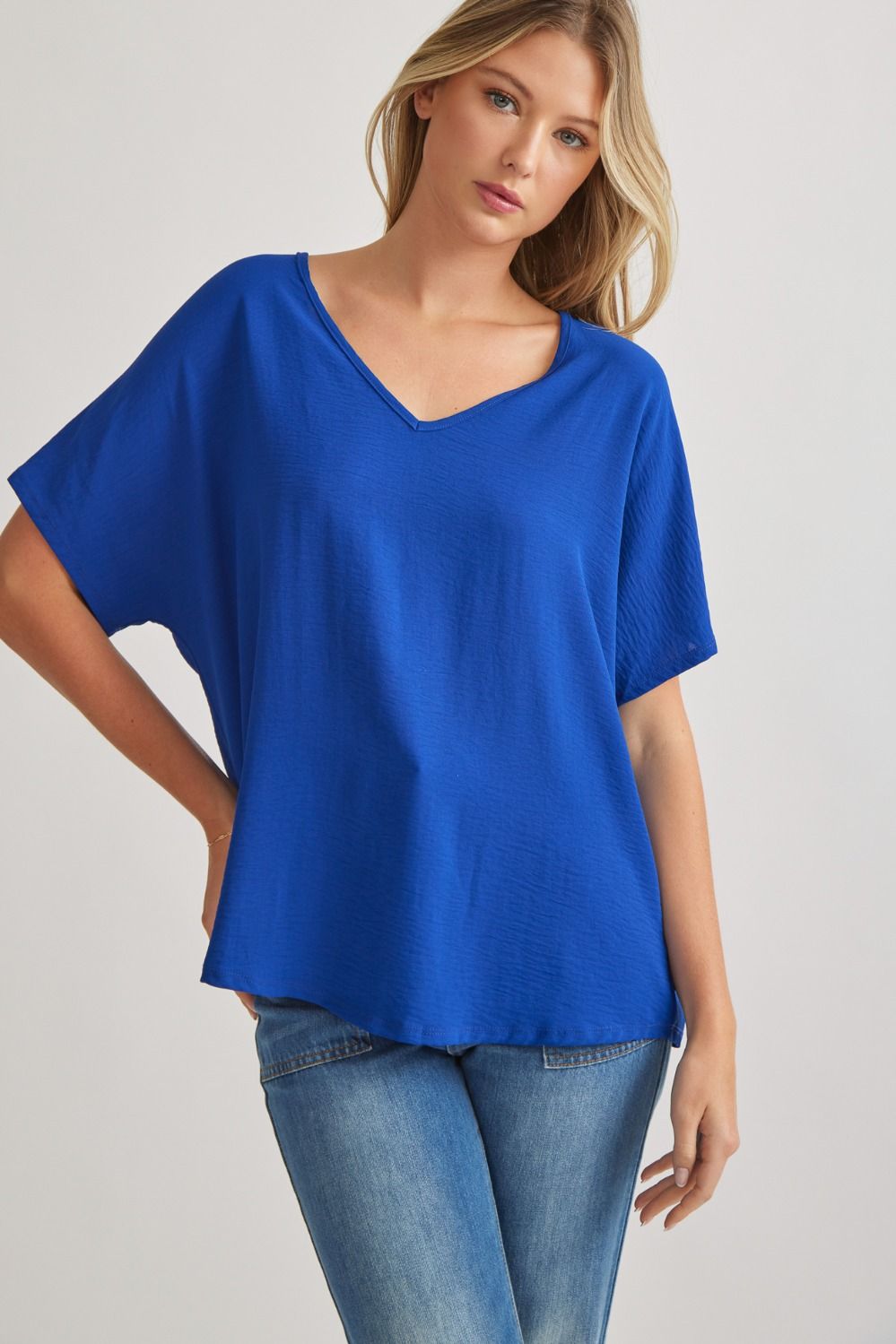 Paradise Top in Royal Blue