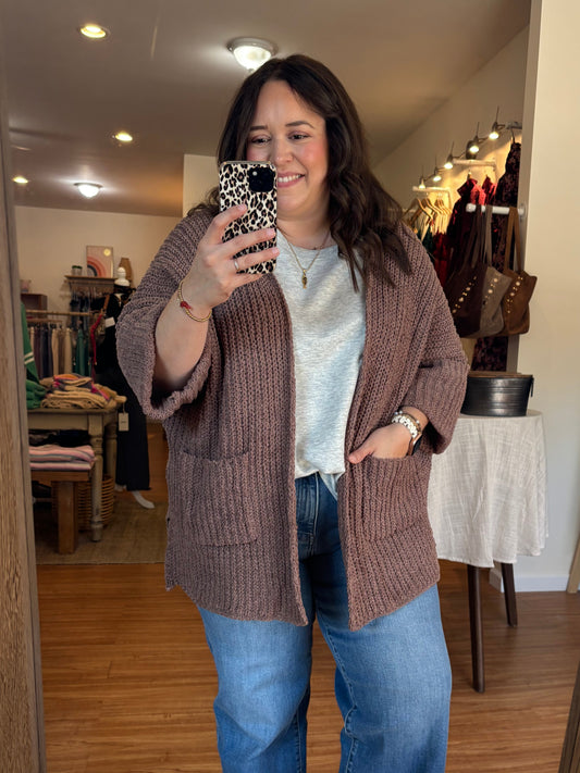 The Espresso Cardigan