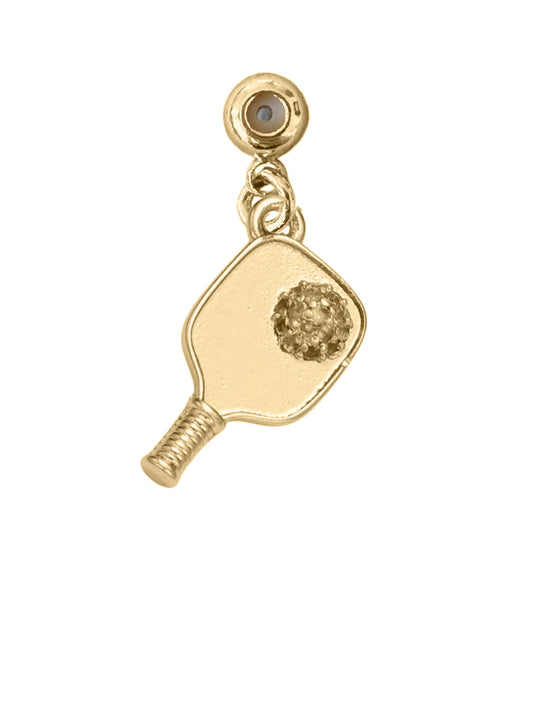 Initial Bar Pickleball Charm