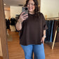 Espresso Scuba Top