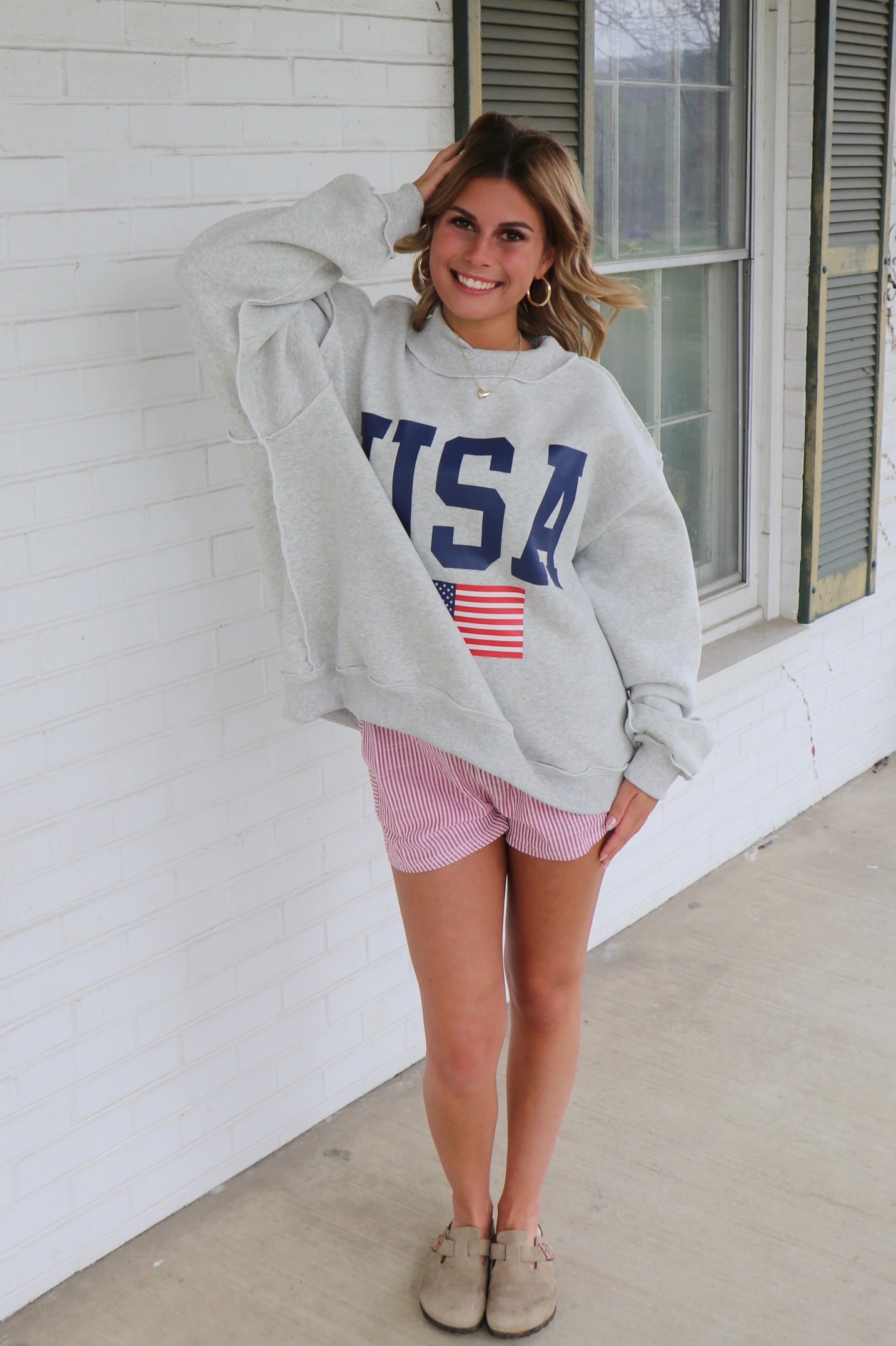 Old Glory Flip Swestshirt