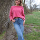 All Star Sweater in Dk Red