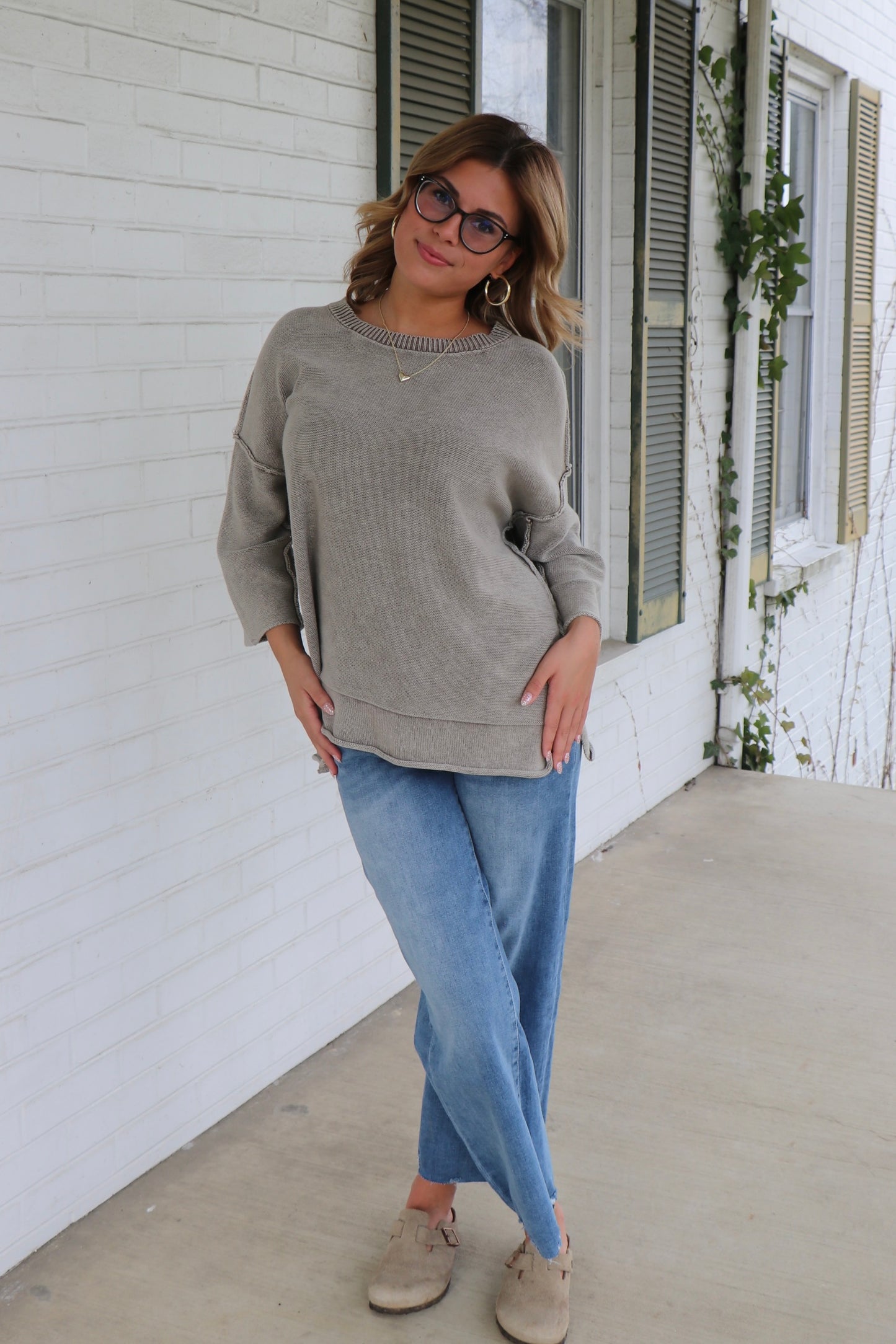 All Star Sweater in Mocha