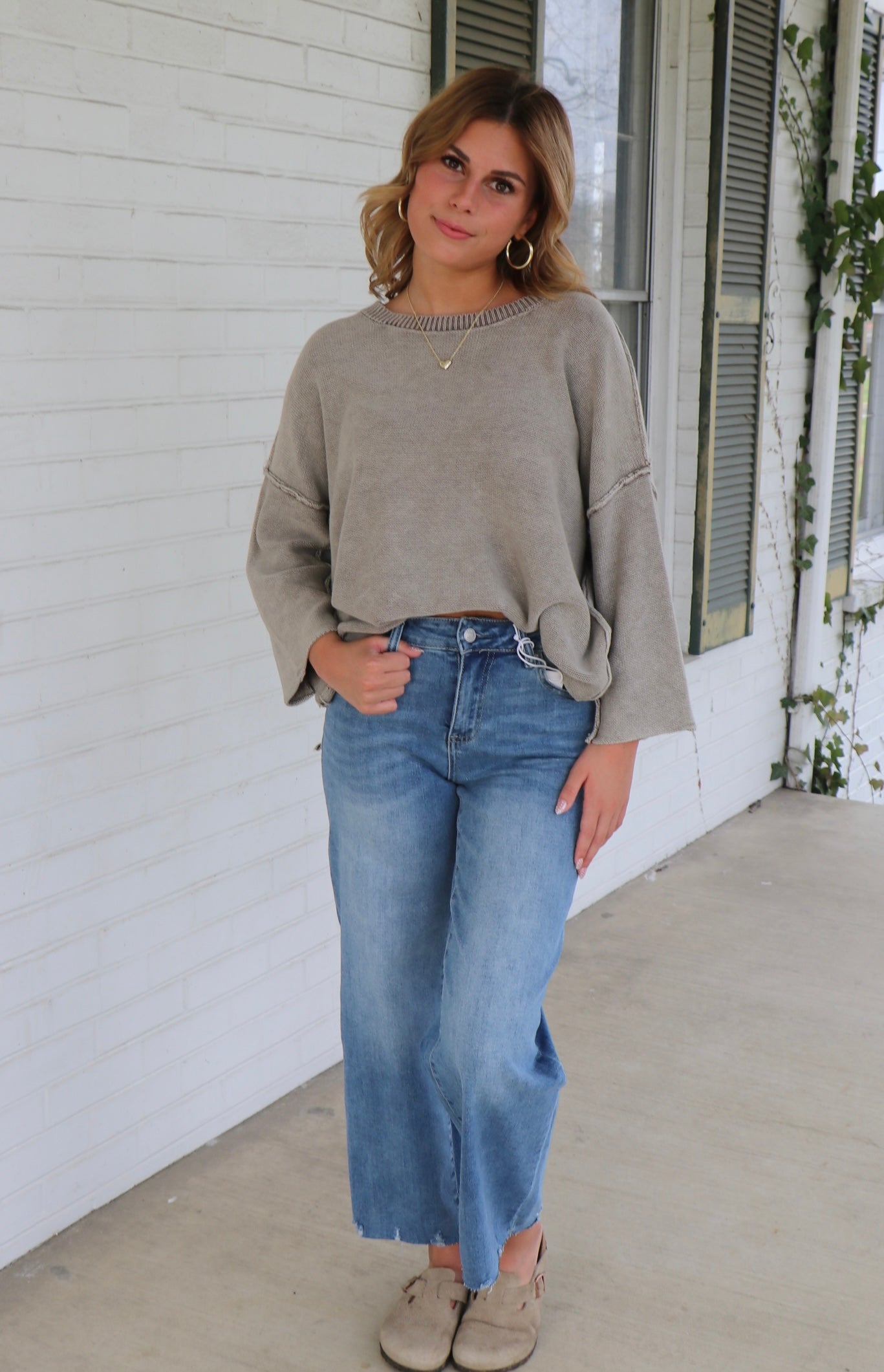 All Star Sweater in Mocha