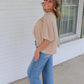 Go Your Own Way Top - Taupe