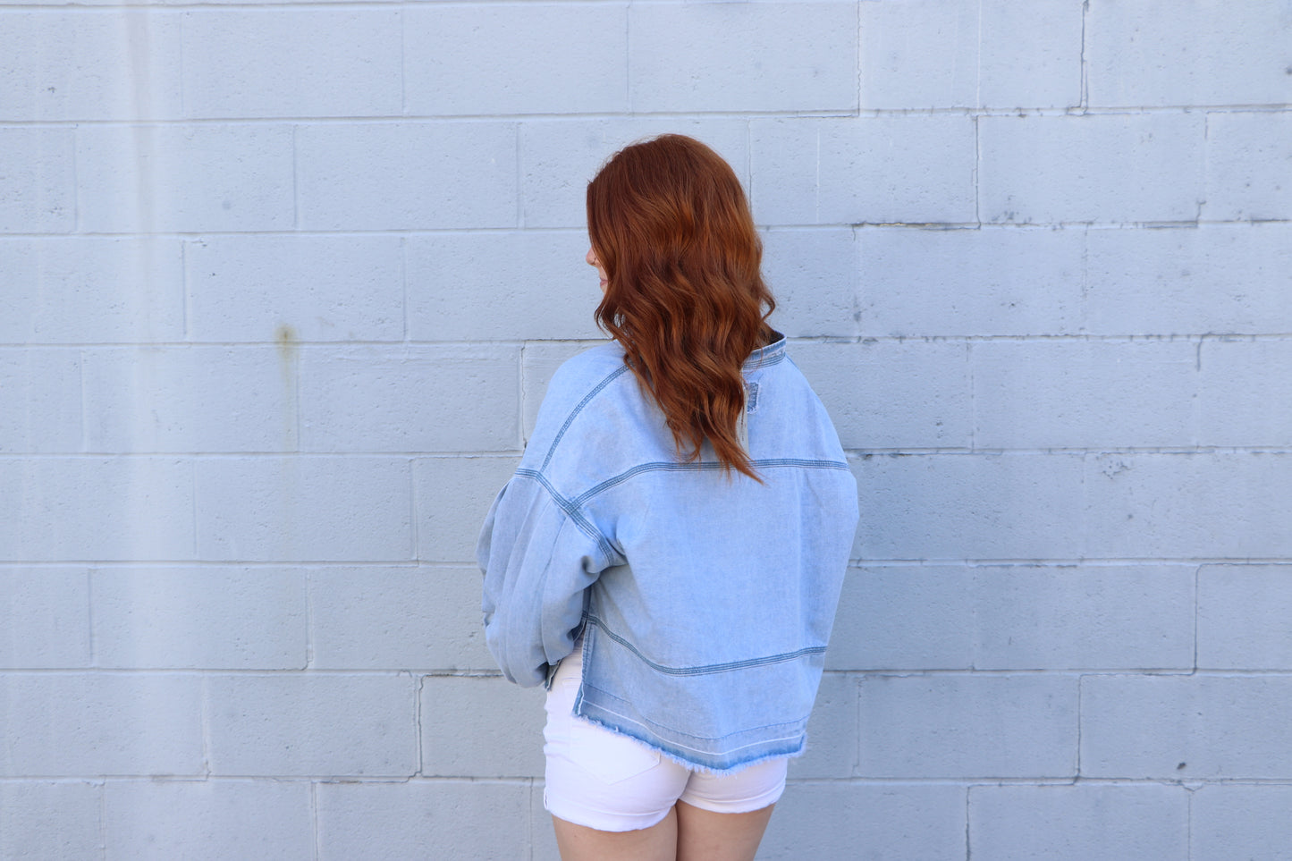 Faded Blues Top