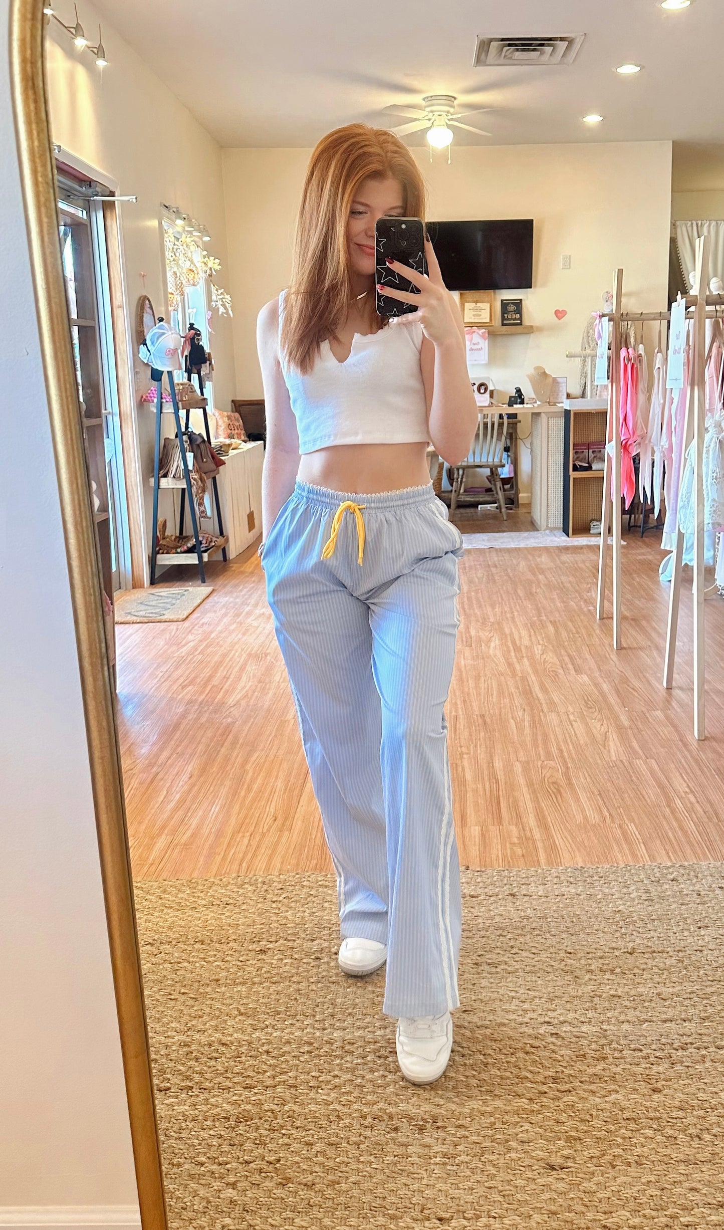 Dusty Blue Pants