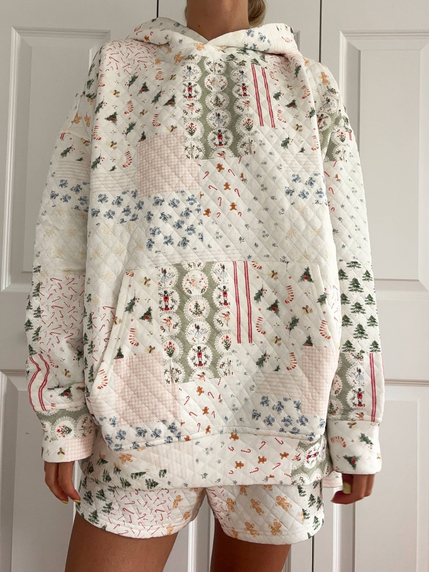 Granny’s House Quilted Hoodie