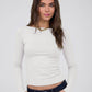 Keeping it Light Top: Ivory