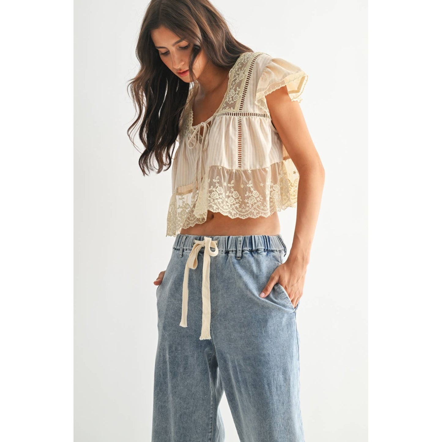 Sunwashed Top