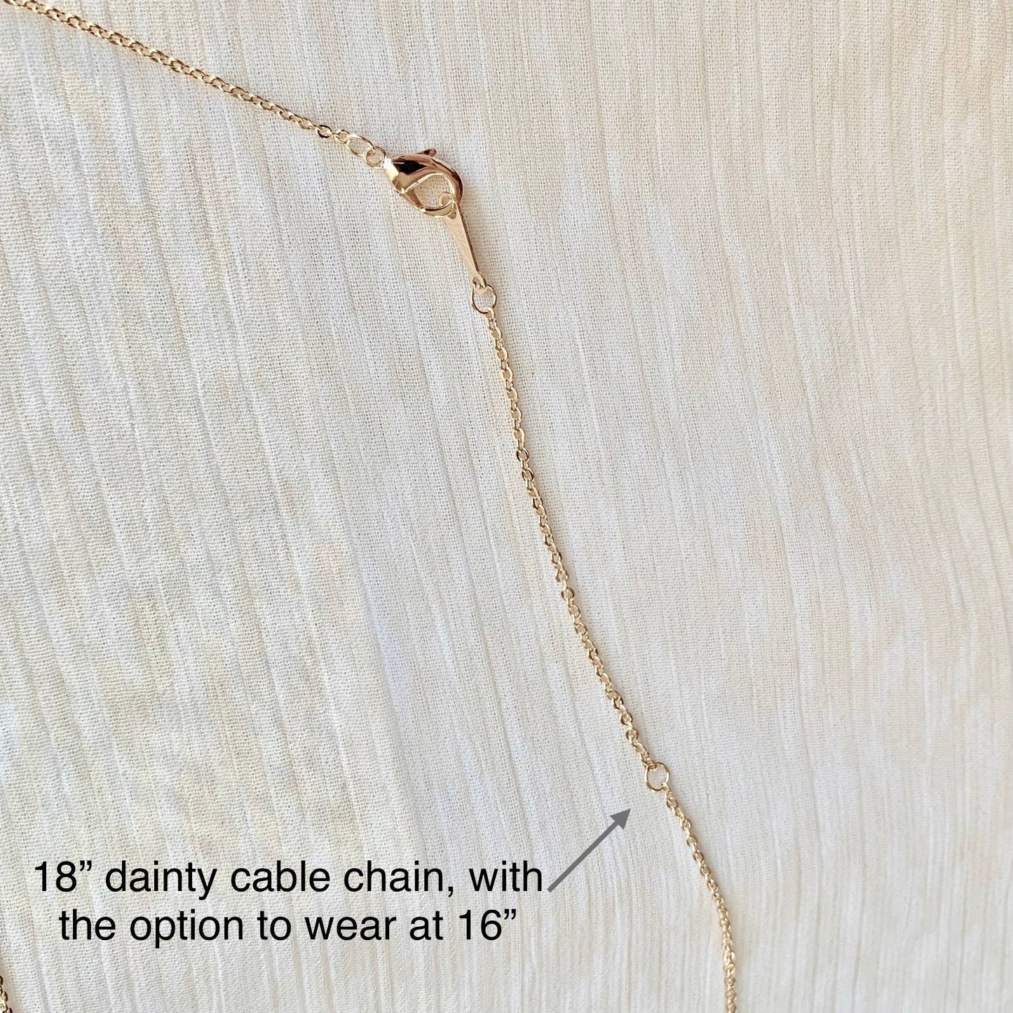 Simple Cross Necklace