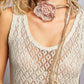 Rose Crochet Belt/Choker