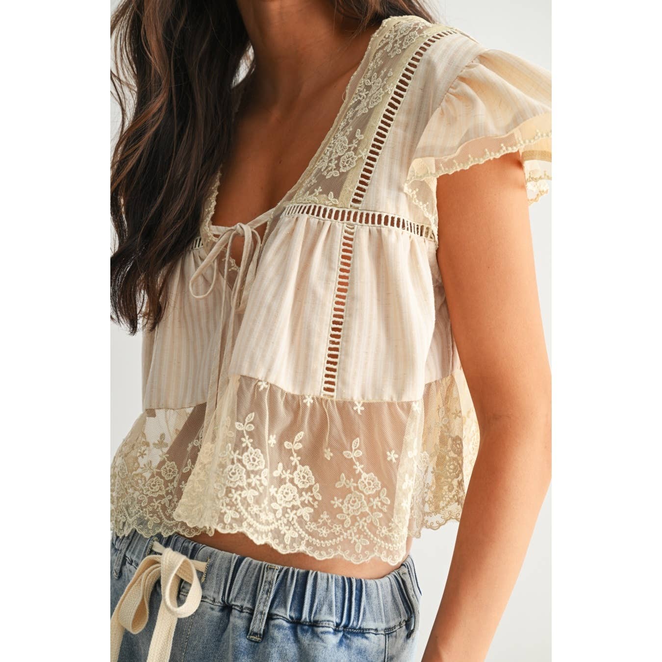 Sunwashed Top