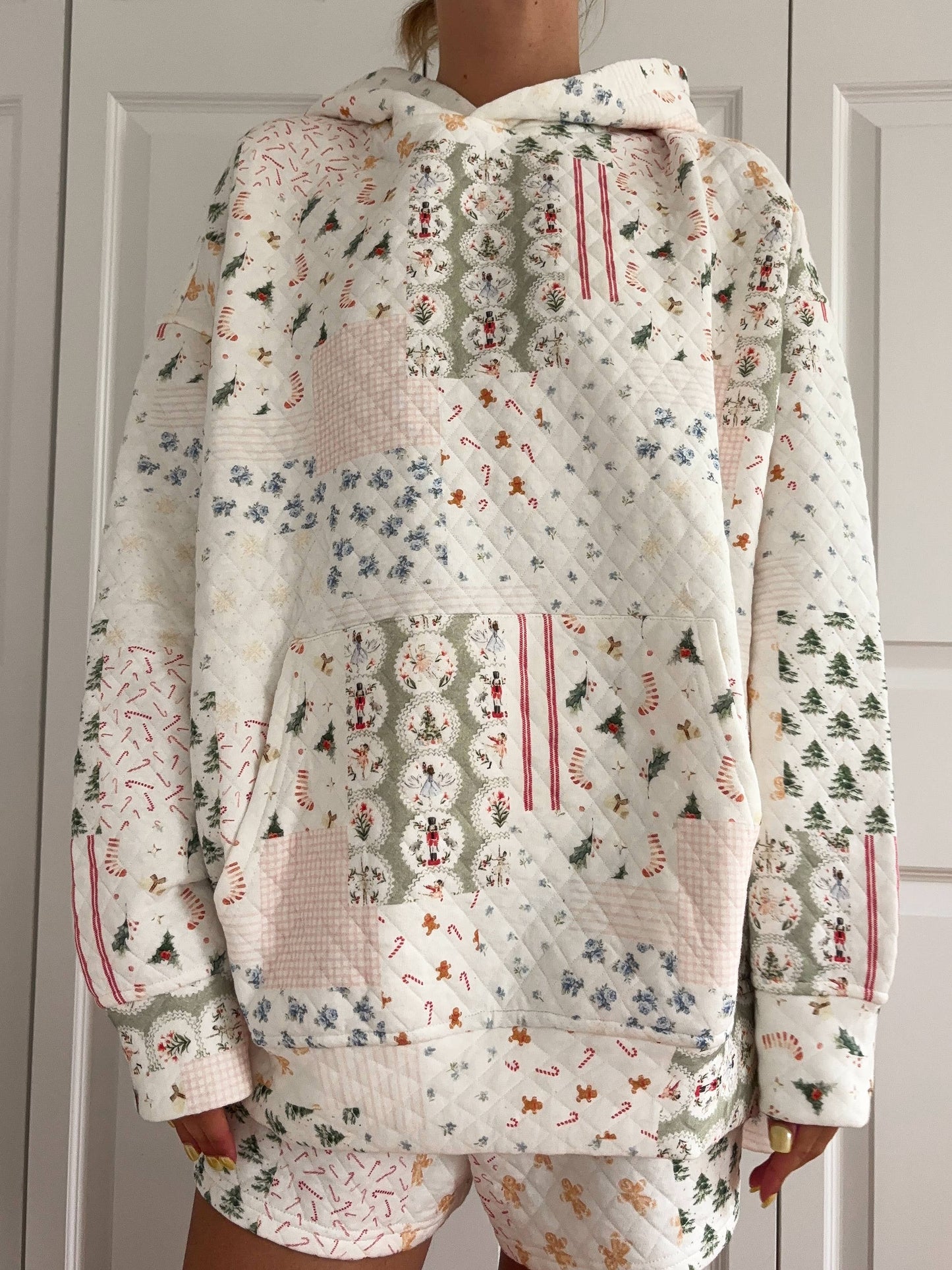 Granny’s House Quilted Hoodie