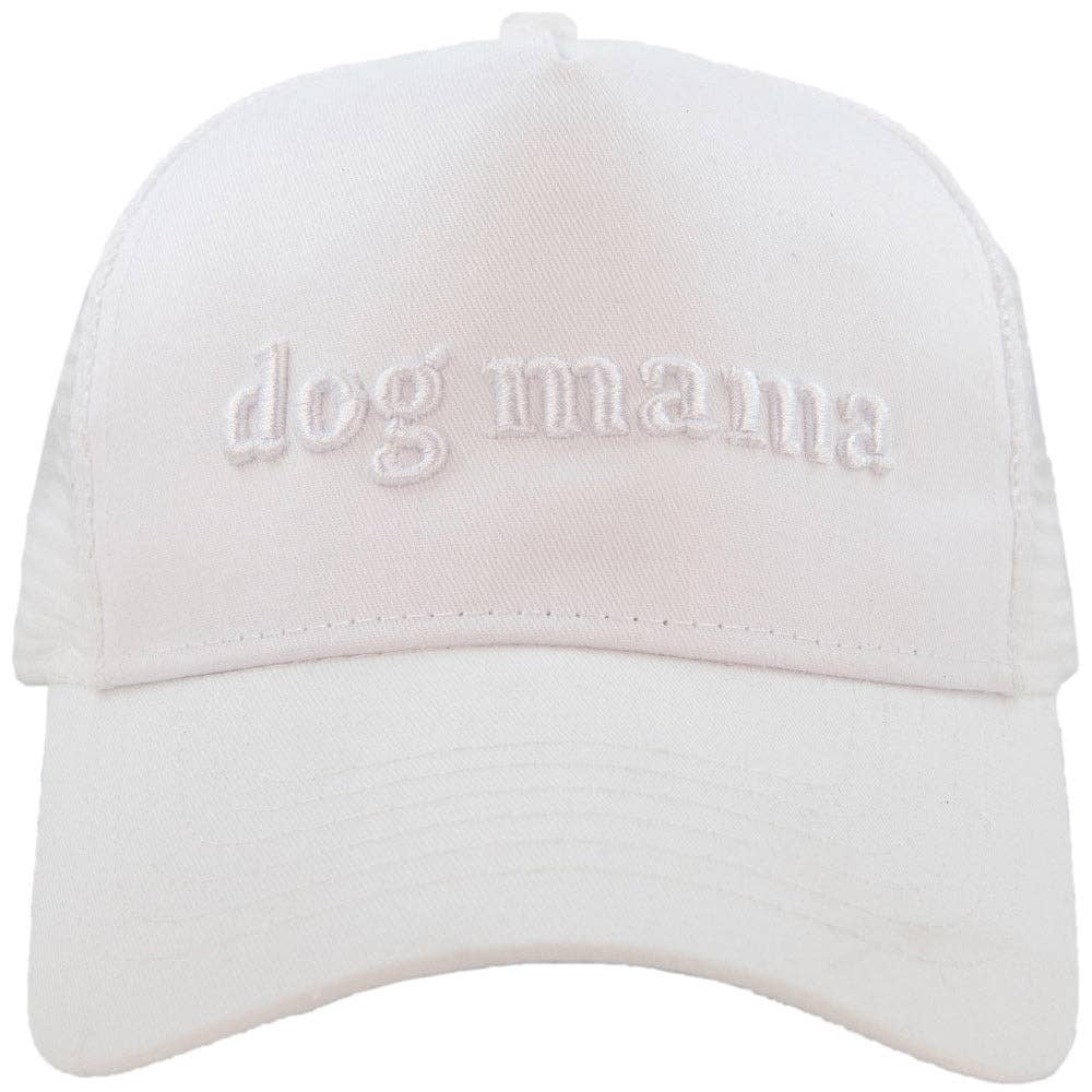 Dog Mama Cute 3-D Embroidered Trucker Hat