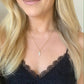 Crystal Cross Diamond Necklace