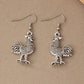 Rooster Earrings