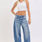 Open Road Barrel Leg Jeans