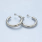 Silver Hoop Earrings