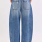 Open Road Barrel Leg Jeans