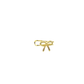 18k Gold Filled Bow Shape Dainty Ear Cuff