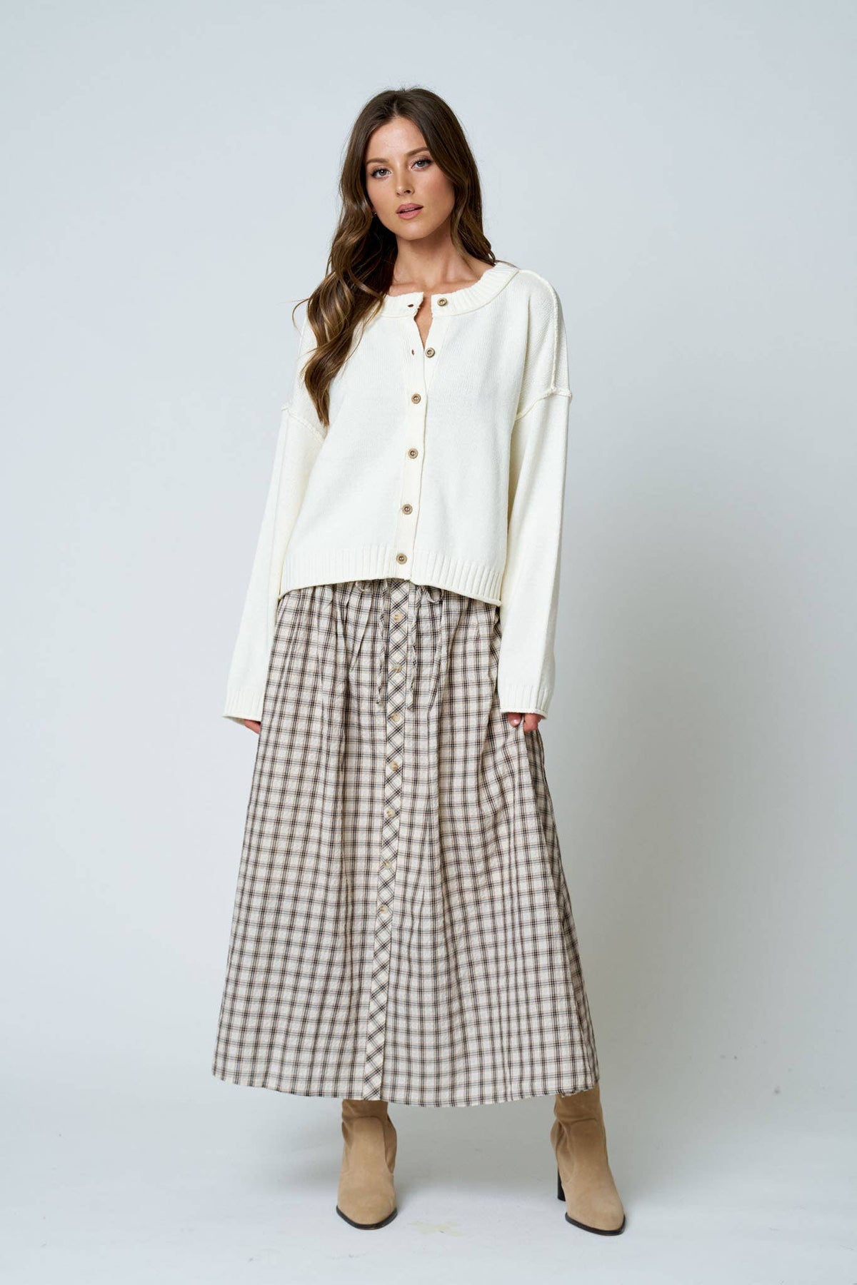 Plaid About it Skirt