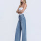Vervet High Rise Wide Leg Jeans