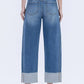 High Rise Barrel Leg Jeans
