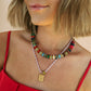 Kaleidoscope Beaded Necklace