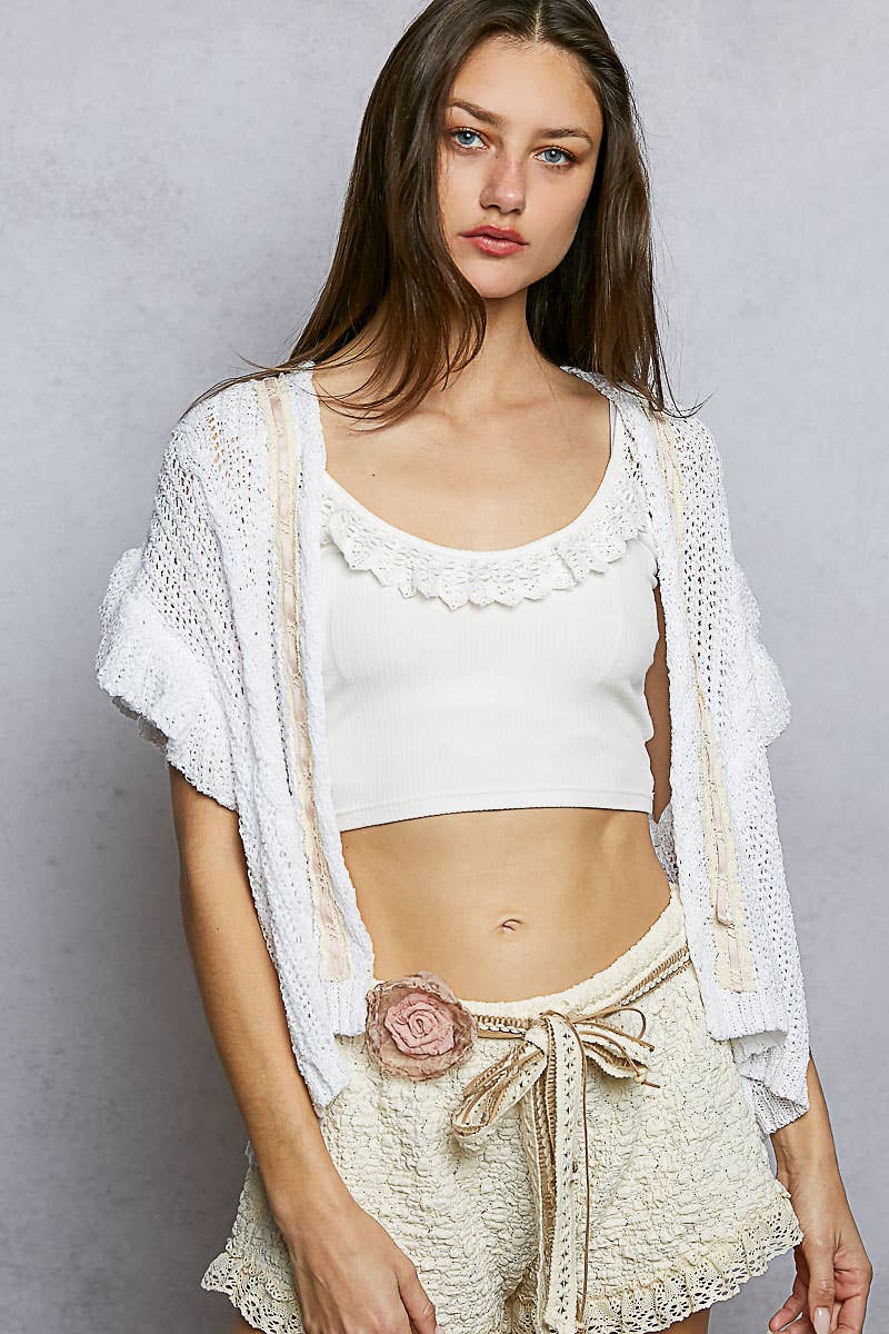 Rose Crochet Belt/Choker