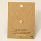 Mini Paw Print Charm Necklace: S