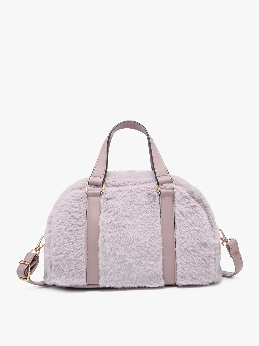 Sherpa Boston Bag w/ Dual Handles: Pink