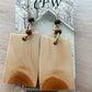 Chicken Feather Woods Earrings (large)